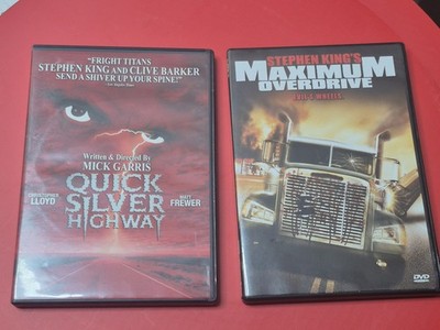 Quicksilver Highway & Maximum Overdrive Stephen King Horror Set - Rare OOP Films