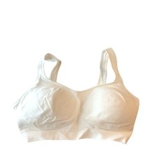 Truekind Daily Comfort Wirefree Shaper Bra White XL NWOT