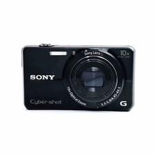 Sony Cyber-shot DSC-WX220 18,2 megapixel fotocamera digitale nera completamente testata 90% nuova regalo