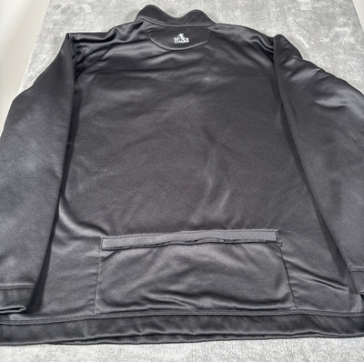 Chaps Explorer Jacket 3X Black 1/4 Zip Longsleeve Zippered Back Pouch Cycling