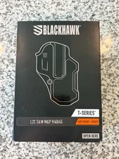 Blackhawk T-Series Holster L2C S&W M&P 9 40 45 - RH - 410757BKR