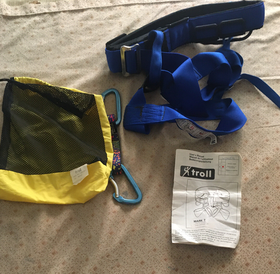 Material De Escalada, Cinturón De Seguridad De Escalada