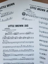 LITTLE BROWN JUG "Little" big band combo jazz arrangement chart