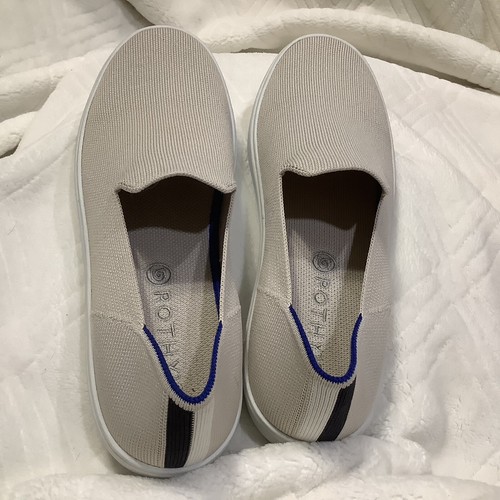 Rothy's The Slip On Sand Knit Fabric Casual Low Top Sneakers Women’s US 10 - Picture 4 of 12