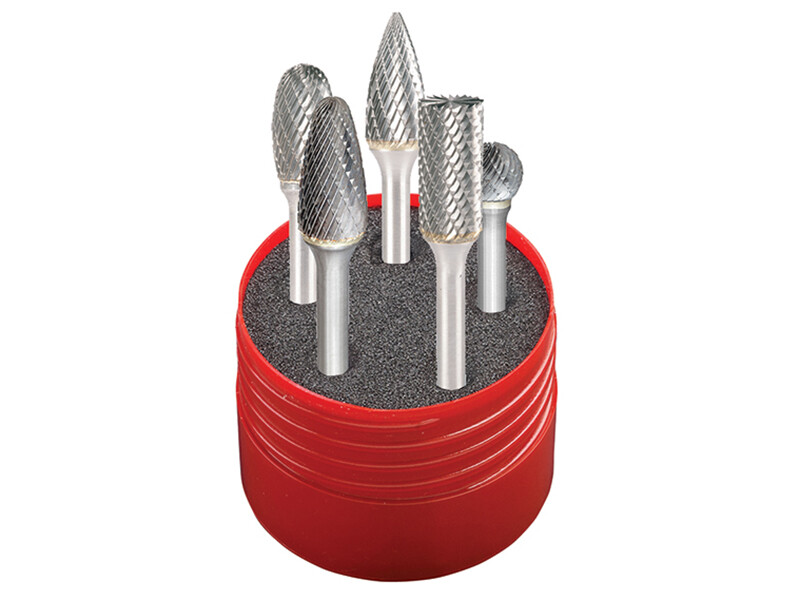 Dormer P88001 5 Piece Solid Carbide Burr Set - Image 2