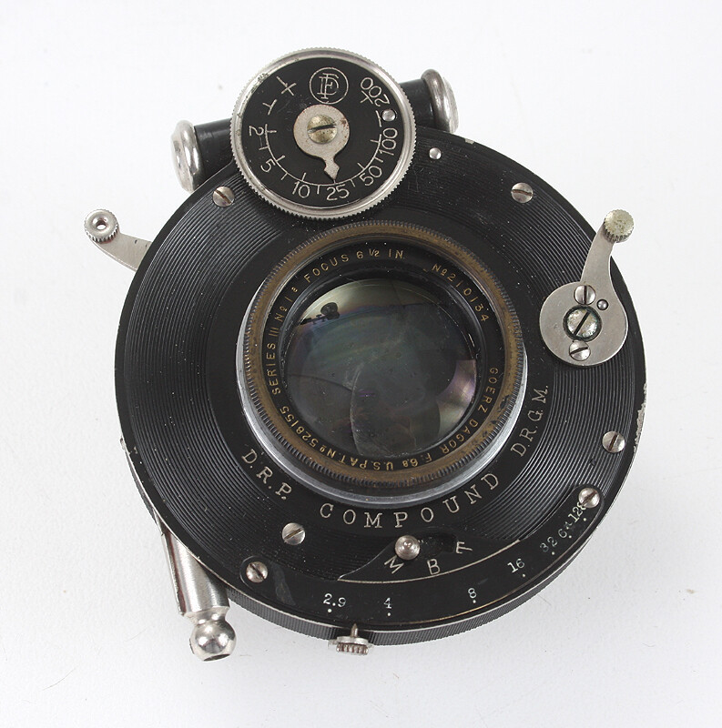 6.5-INCHES/6.8 GOERZ DAGOR SERIES III NO. 1a DRP COMP