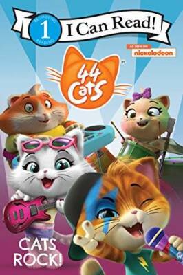 44 Cats: Cats Rock (I Can Read Level 1) - Paperback By Rainbow - GOOD