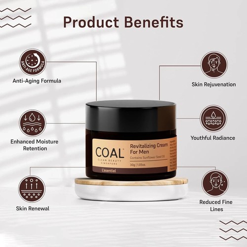 Coal Clean Beauty crema rivitalizzante per tutti i tipi di pelle 30 gr - Foto 4 di 5
