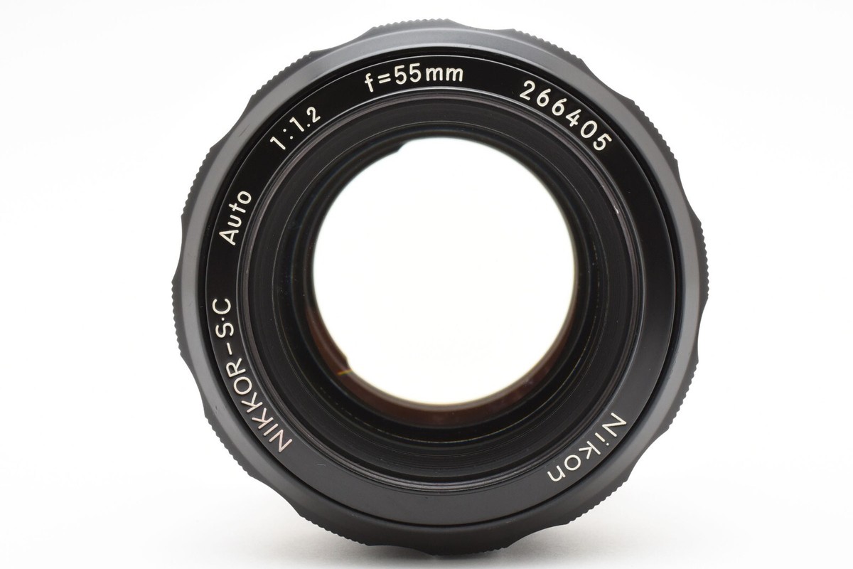 Nikon Non-Ai NIKKOR-S.C Auto 55mm F/1.2 F1.2 w/Hood