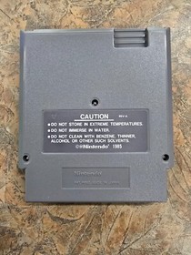 Mattel Super Glove Ball - NES (1990) Cartridge,Game Guide,Sleeve