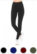 NEW Plus Size High-Waisted Leggings- Great Quality Heavier Weight- XL/1X-2X-3X