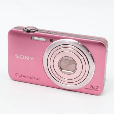 SONY Cyber Shot DSC-WX30 PINK 5.0x Zoom Digital Camera w/ battery 
