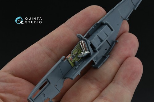 Calcomanía interior Quinta Studio QD72181 3D para P-51D Mustang Early (Eduard) 1/72 - Imagen 3 de 12