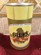 GLUEK Pilsner 12oz Collector Can Cold Spring Brewing Company 1975 with TAB empty
