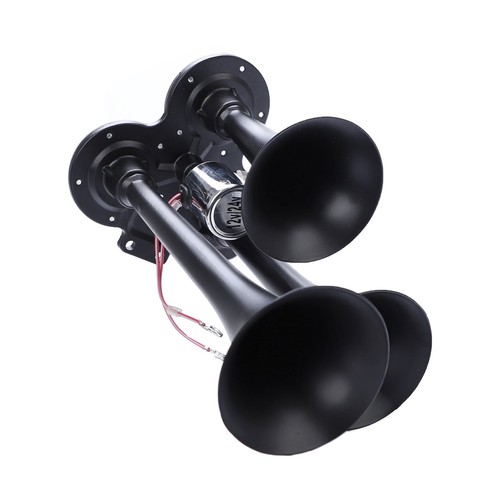 600Db 12v/24v Heavy Duty Train Horn with Triple Trumpet Superior Sound Truck Car - Picture 11 of 12