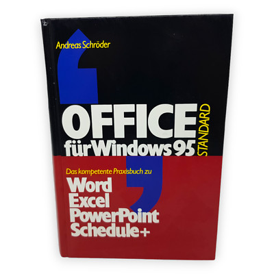 Office für Windows 95 Word Excel PowerPoint Schedule Andreas Schröder Buch 1996