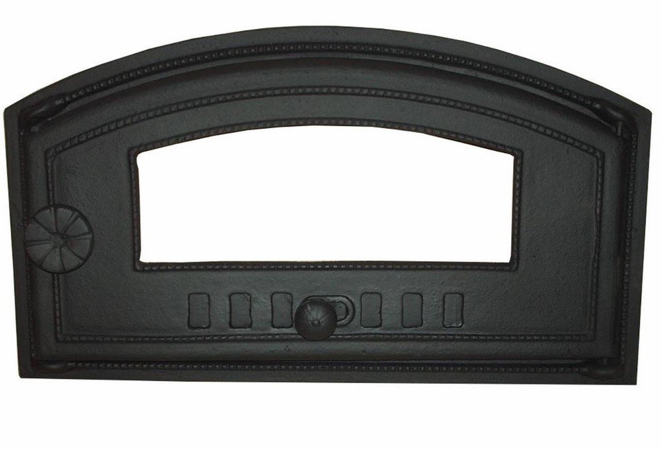 Cast Iron Fire Door Clay Bread Oven Pizza Stove Quality Old Cooper (E