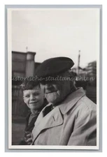 Beautiful Portrait of Grandfather & Grandson - Vintage Photo 1960s