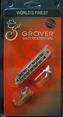Grover 520N Tune-O-Matic Style Nashville Bridge, Nickel