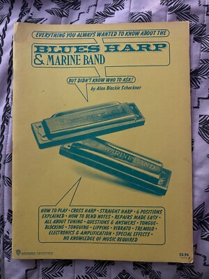 Blues Harp and Marine Band music book 1976