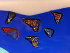 Art glass fish serving dish — photo 3