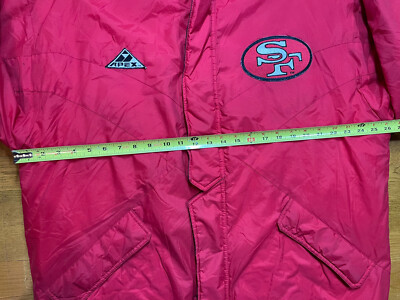 VTG Apex One NFL Authentic Proline San Francisco 49ers Jacket Sz L