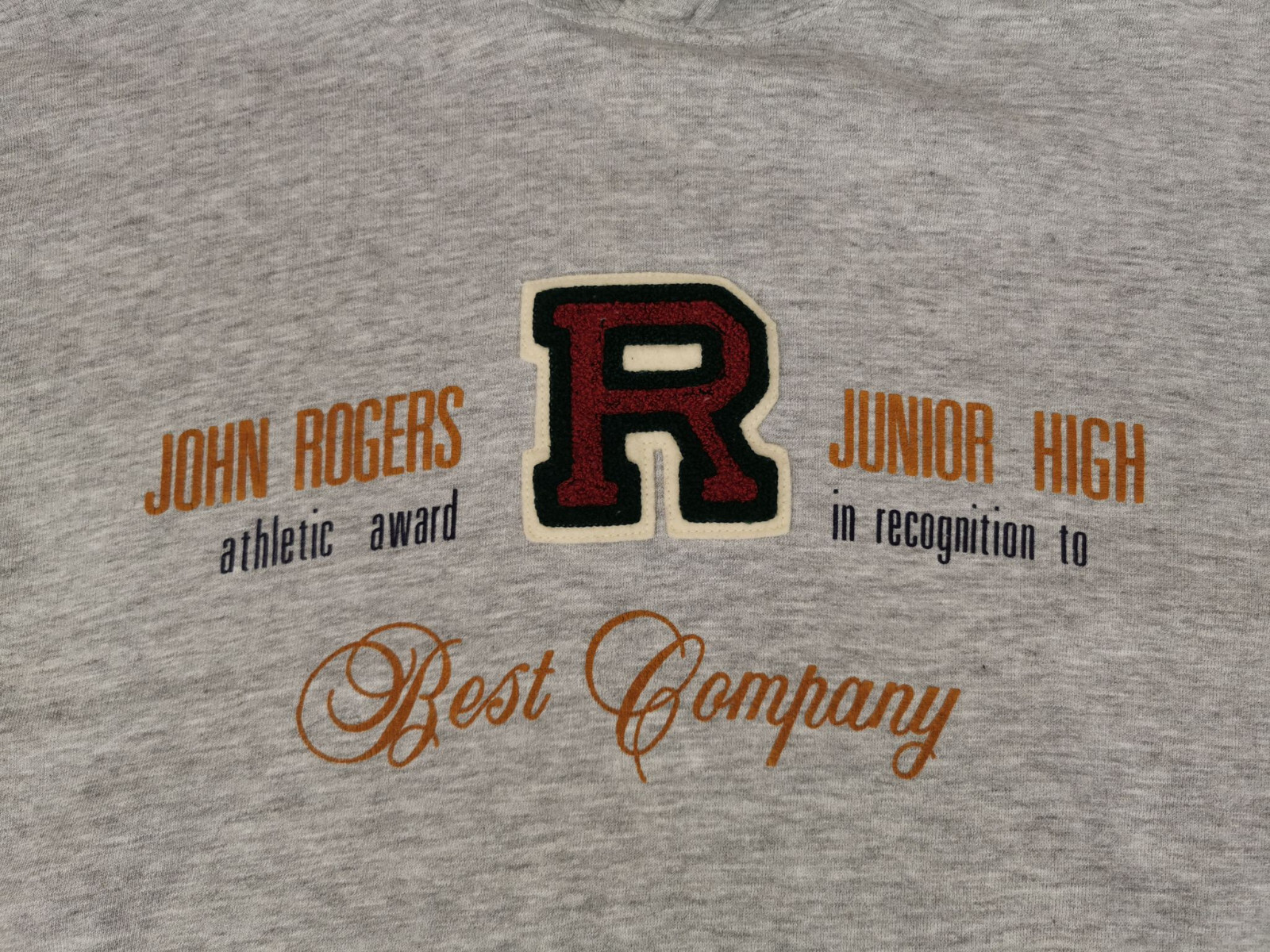 Best Company Vintage Hoodie Olmes Carretti John Rogers Size L Tip Top image 5
