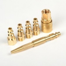 Zinc / Solid Brass Female Universal Quick Coupler Fits A M L T Style Air Coupler
