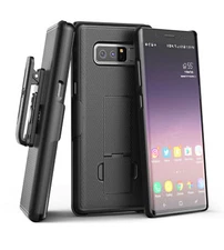 Encased DuraClip Belt Holster Case w/ Clip for Samsung Galaxy Note 8 (Black)
