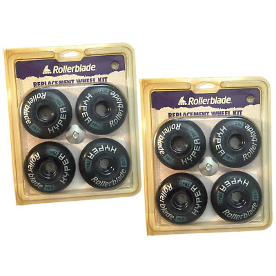 VTG Rollerblade Replacement Wheel Kit x2 Hyper 76mm_78A Macroblade Spider Core