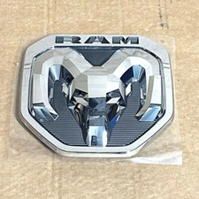 NEW OEM 2019-2025 Ram 1500/2500/3500 Tailgate Emblem / Medallion - 68276332AA
