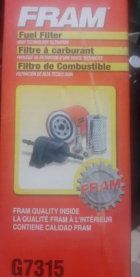 FRAM G7315 | Filtro de combustible | Puede adaptarse a: modelos Cadillac y Buick | Nuevo de Lote Antiguo Foto 2 de 4