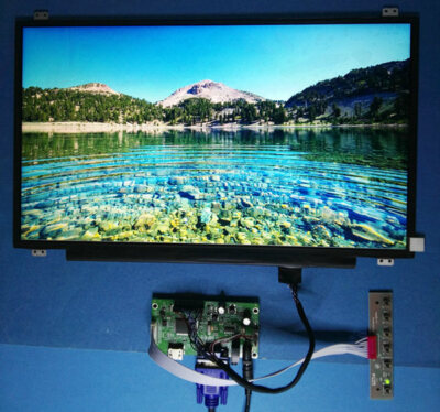 HDMI VGA AUDIO Board for 1600x900 eDP LCD NT173WDM-N11 -N21 LP173WD1-TPE2 