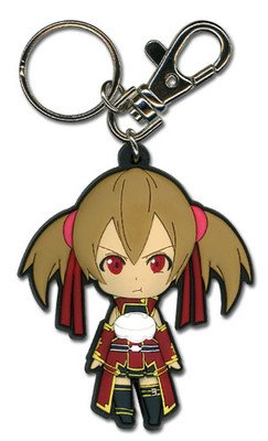 SWORD ART ONLINE - ANGRY SILICA SD PVC KEYCHAIN 