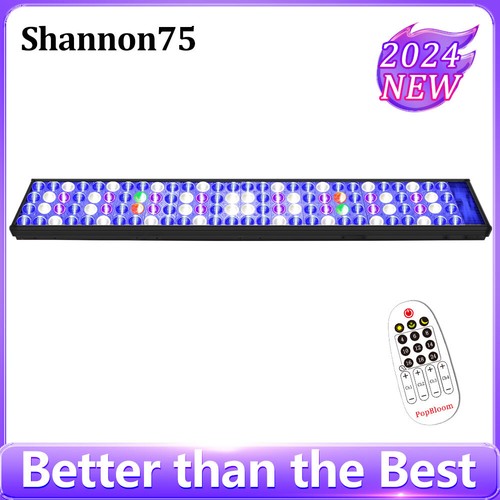 PopBloom Timer Control LED Marine Lighting for 36" 90cm Marine Reef Coral Tank