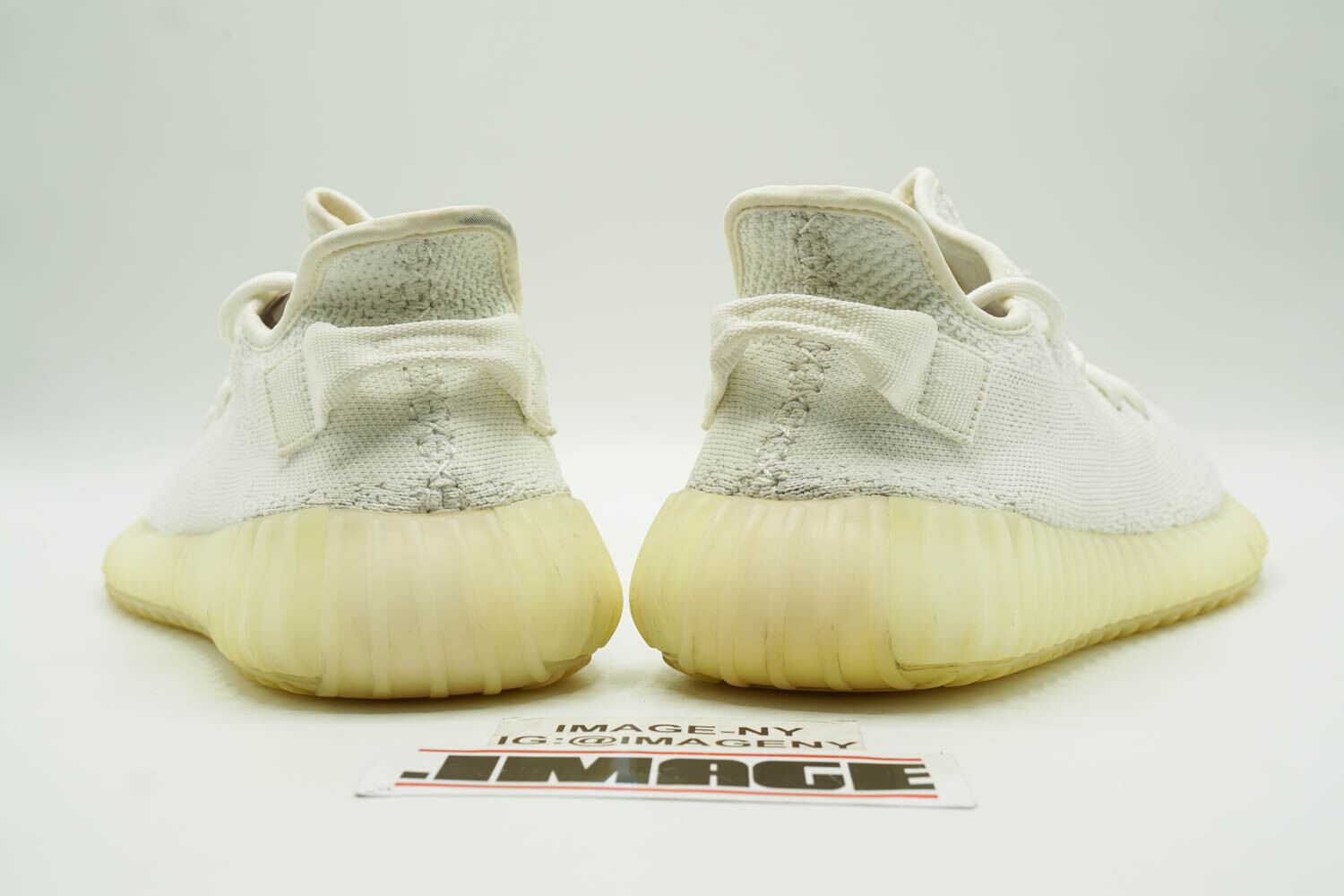 real yeezys white