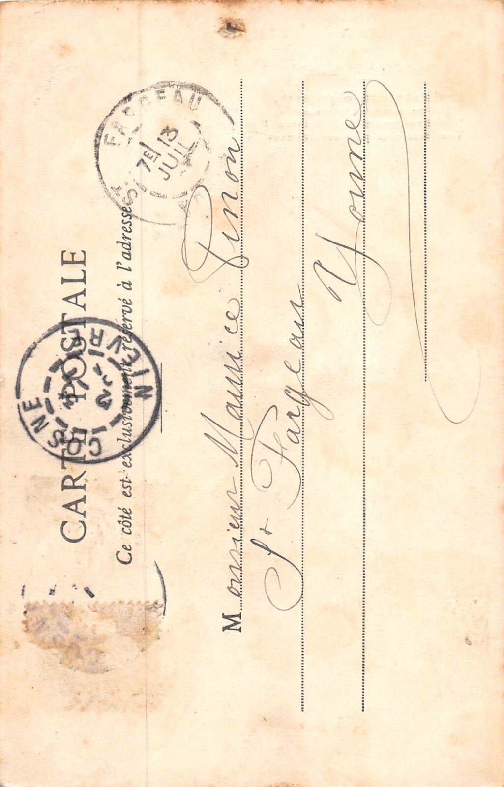 Carte Postale AK Nos Peches - La Colère Bergeret (1321135) - Non Voyagée