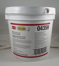 Rich's JW Allen Pre-Whipped Red Colored Buttrcreme Icing 15 lb Pail 04359