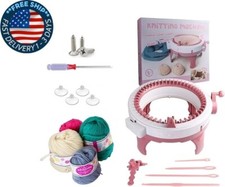 M quina de tejer, telar inteligente de 48 agujas, crochet con hilado redondo