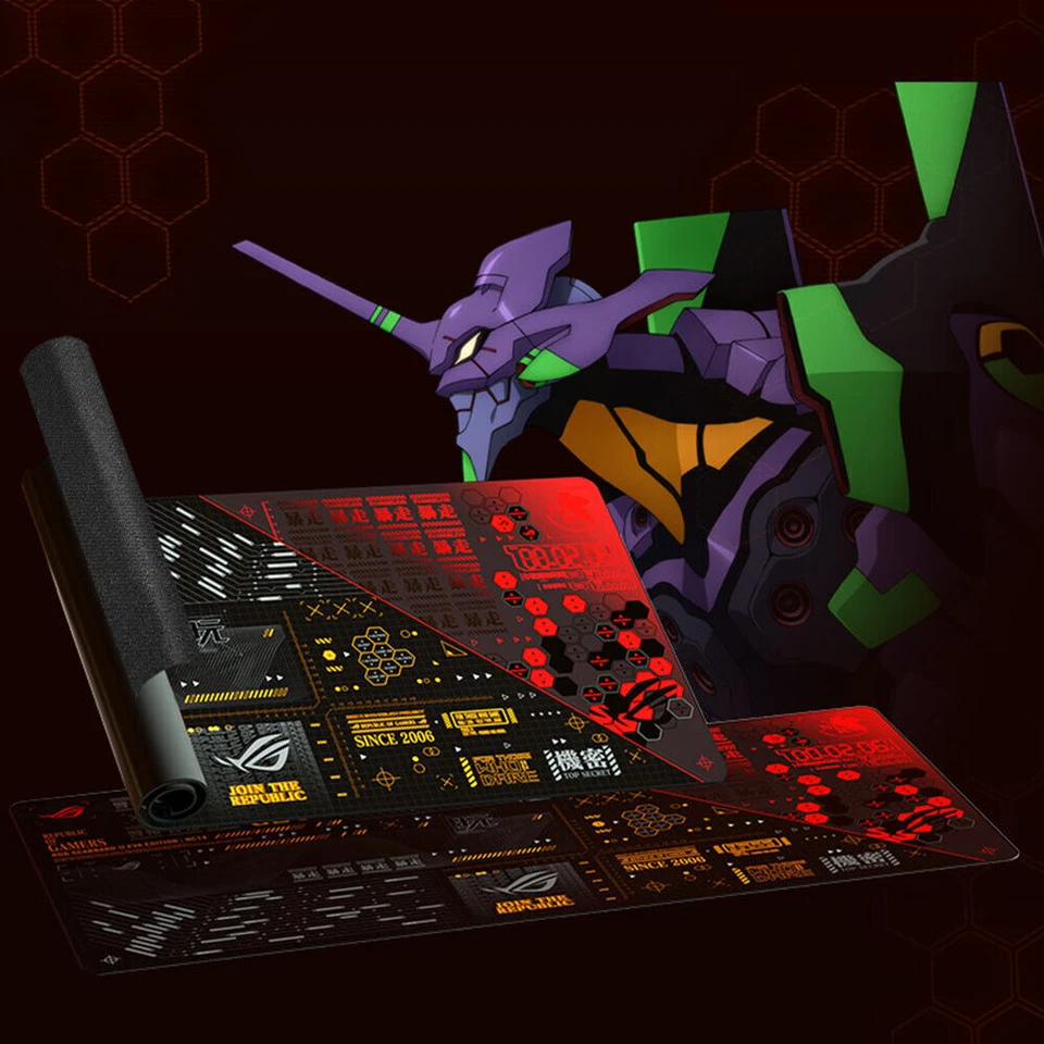 Original ASUS ROG Scabbard II EVA Edition Mouse Pad Large PC Gaming Desk Mat - Image 2 of 4