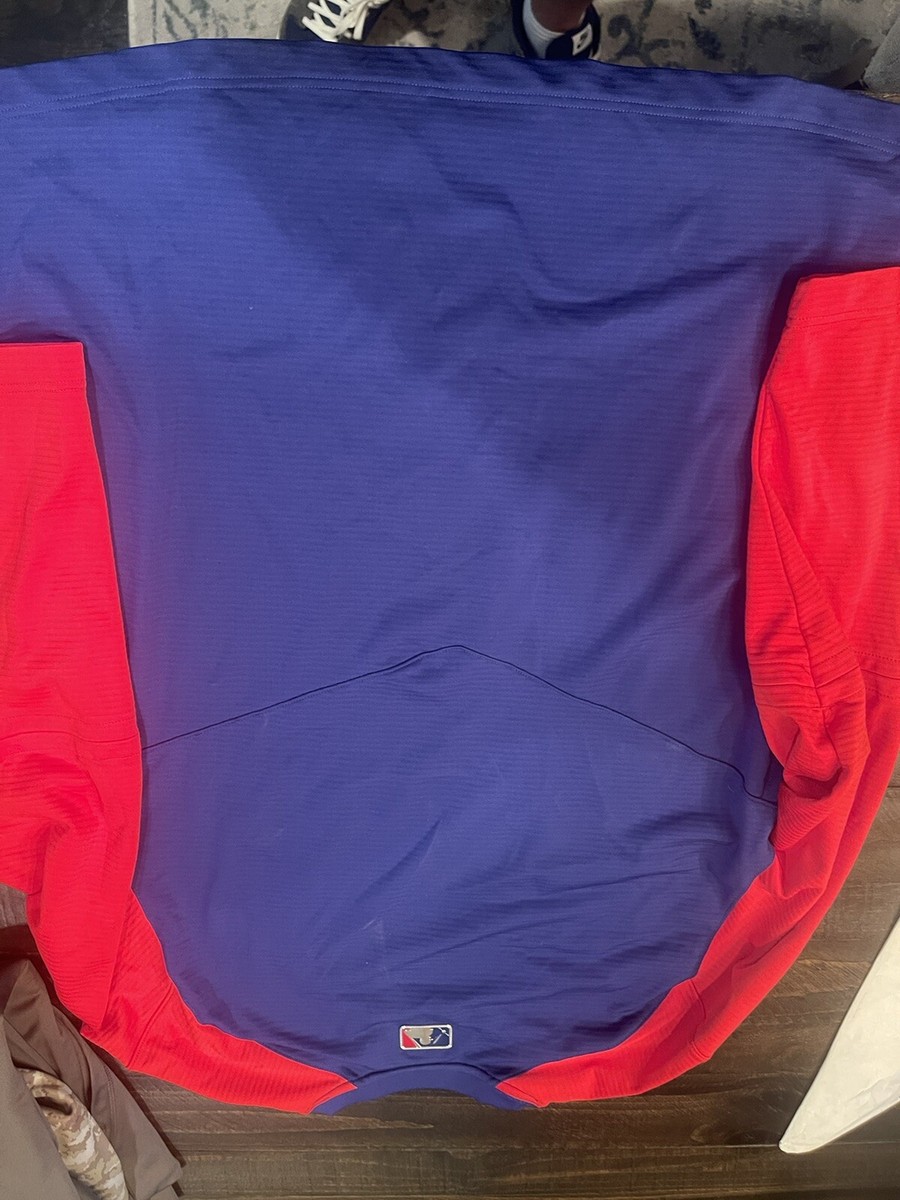 NIKE TEXAS RANGERS MENS RED GAME LONG SLEEVE SWEATSHIRT | eBay