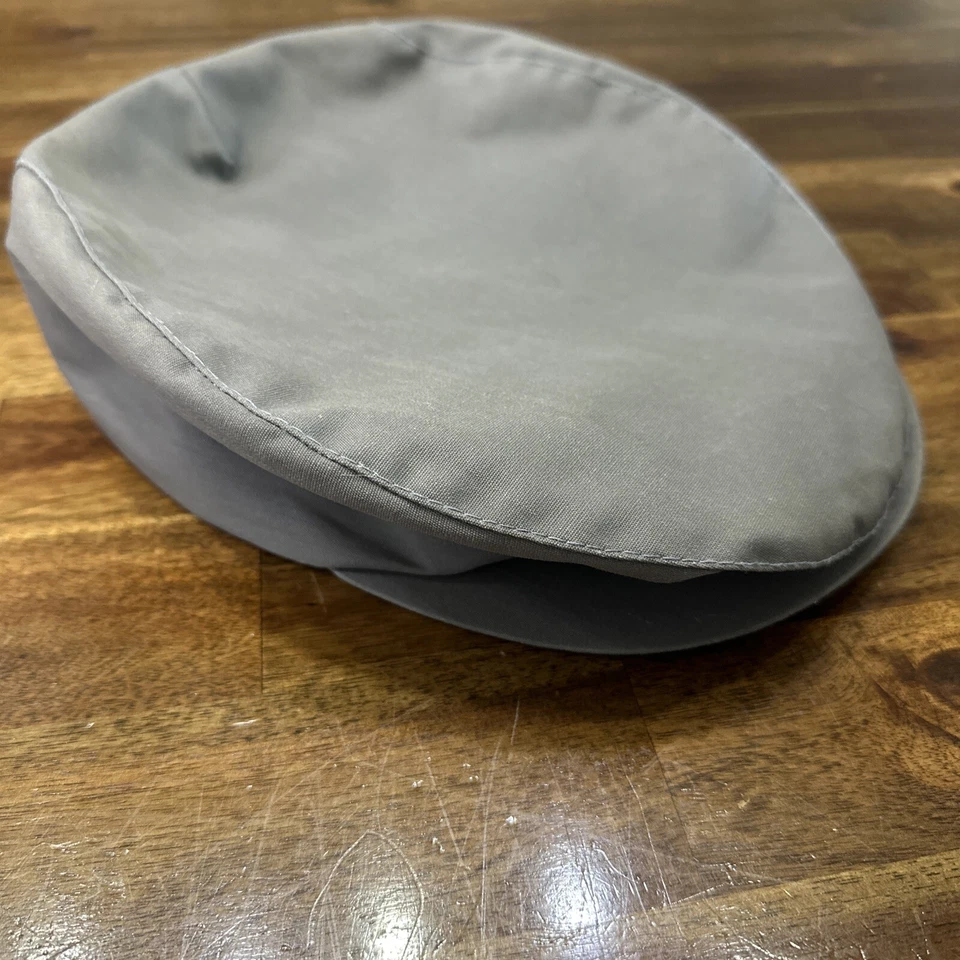De colección Bianchi Cappelli Sombrero de Newsboy Gris Gorra de Periódico Frontal a Presión XL 7 1/2 Foto 4 de 4