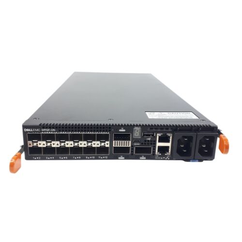 Dell EMC S4112F-ON 12 x 10 Gigabit SFP+3 x 100 Gigabit QSFP28 Network Switch E53 - Photo 2/11