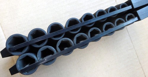 3/8" Drive PITTSBURGH 16 Piece Deep Wall Impact Socket Sets SAE / Metric - Picture 5 of 7
