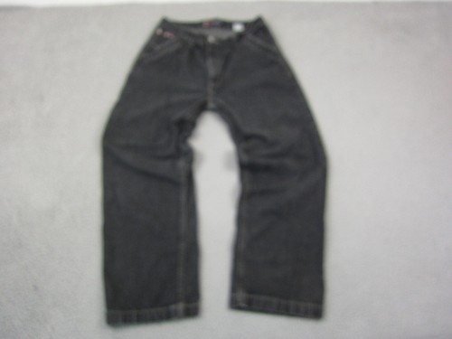 Vintage Bugle Boy Jeans Mens W 36 L 30 Black Carpenter Adult Workwear 90s - Picture 16 of 20