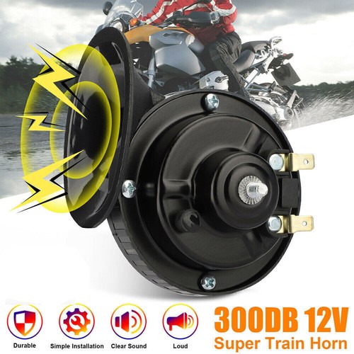 Loud 110300DB 12V Electric Bull Horn Air Horn Raging Sound For Car