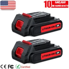 For Black & Decker 20V Lithium MAX Battery 20 Volt Li-Ion LBXR20 LBXR2020 3.8Ah