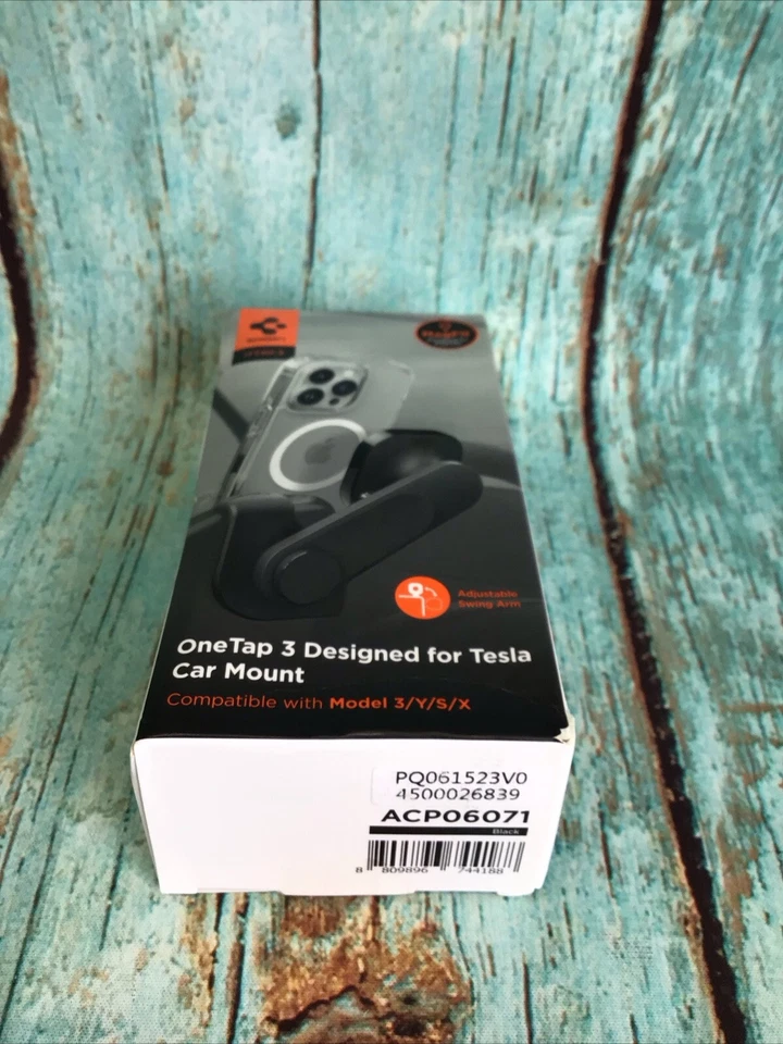For Tesla OneTap Screen Car Mount | Spigen [ OneTap 3 (ITT90-3) ] (MagFit) - Image 4 of 4
