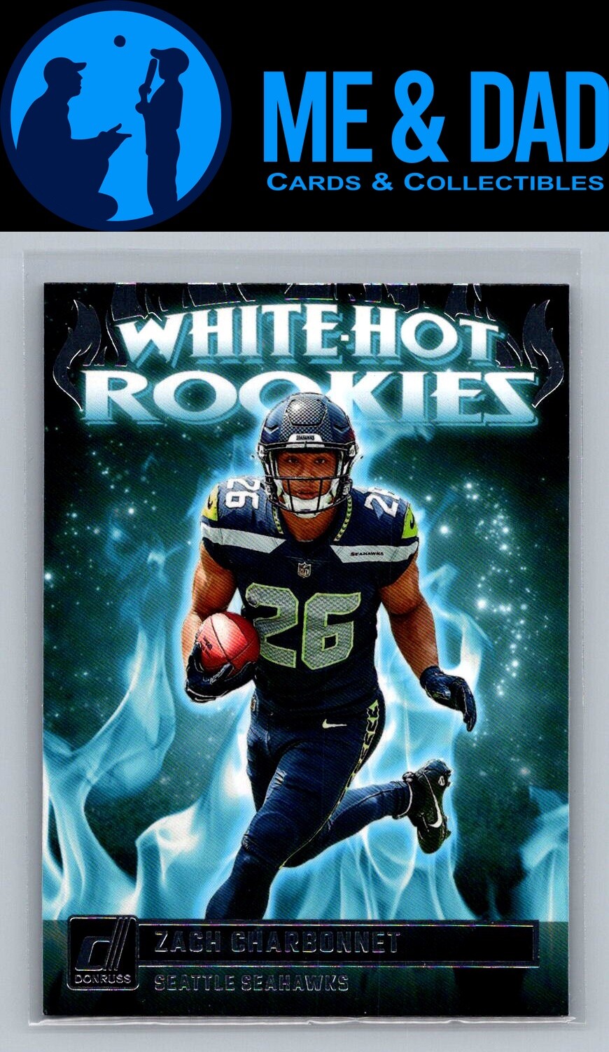 2023 Donruss #WHR-8 Zach Charbonnet White Hot Rookies