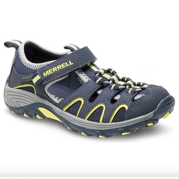 MERRELL Big Kid's Hydro H2O sandalo escursionista ragazzo blu navy taglia 3